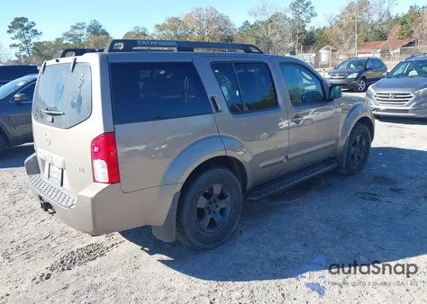 2007 Nissan Pathfinder Se z USA, uszkodzony, nr VIN 5N1AR18UX7C602917